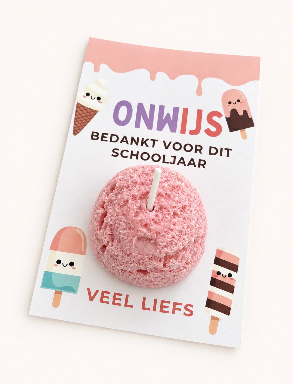 Bedankje voor de juf of meester – Onwijs bedankt voor dit schooljaar!
