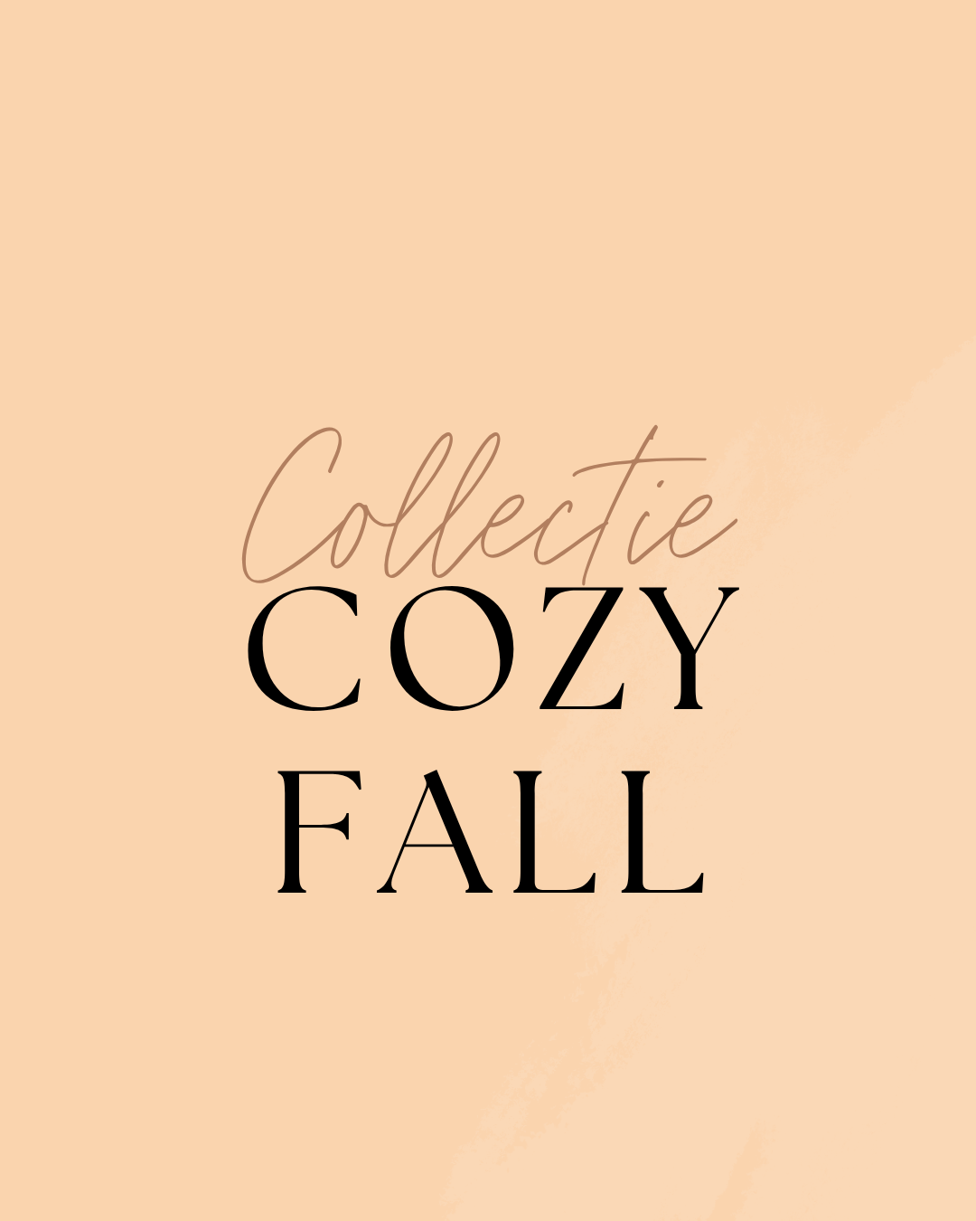 Cozy Fall herfstcollectie