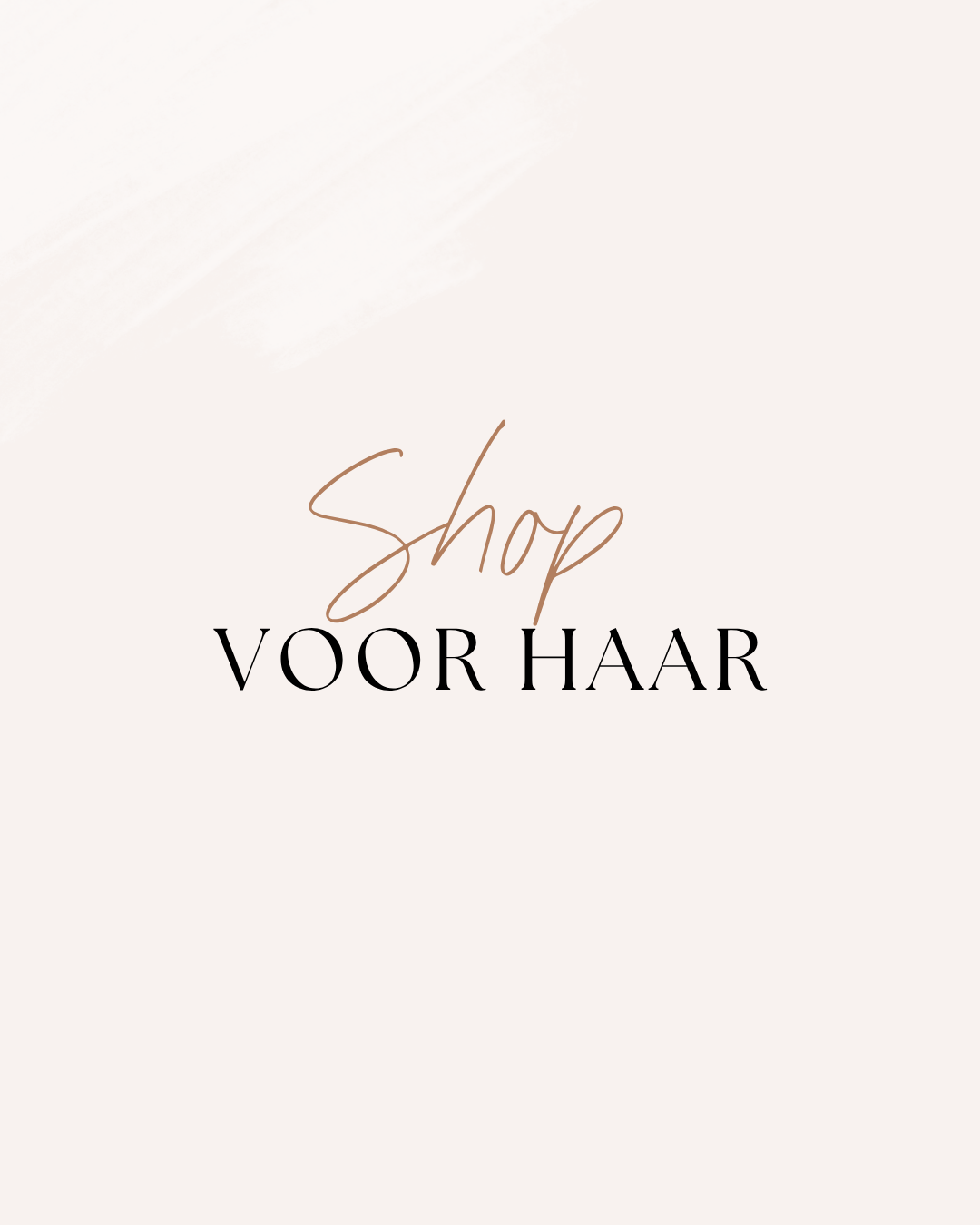 Voor haar