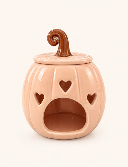 Roze pompoen olie-waxmelt brander