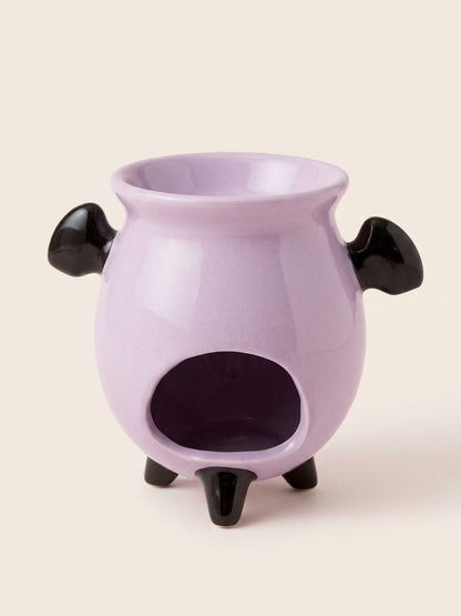 Halloweenset vleermuis olie-waxmeltbrander + sokken