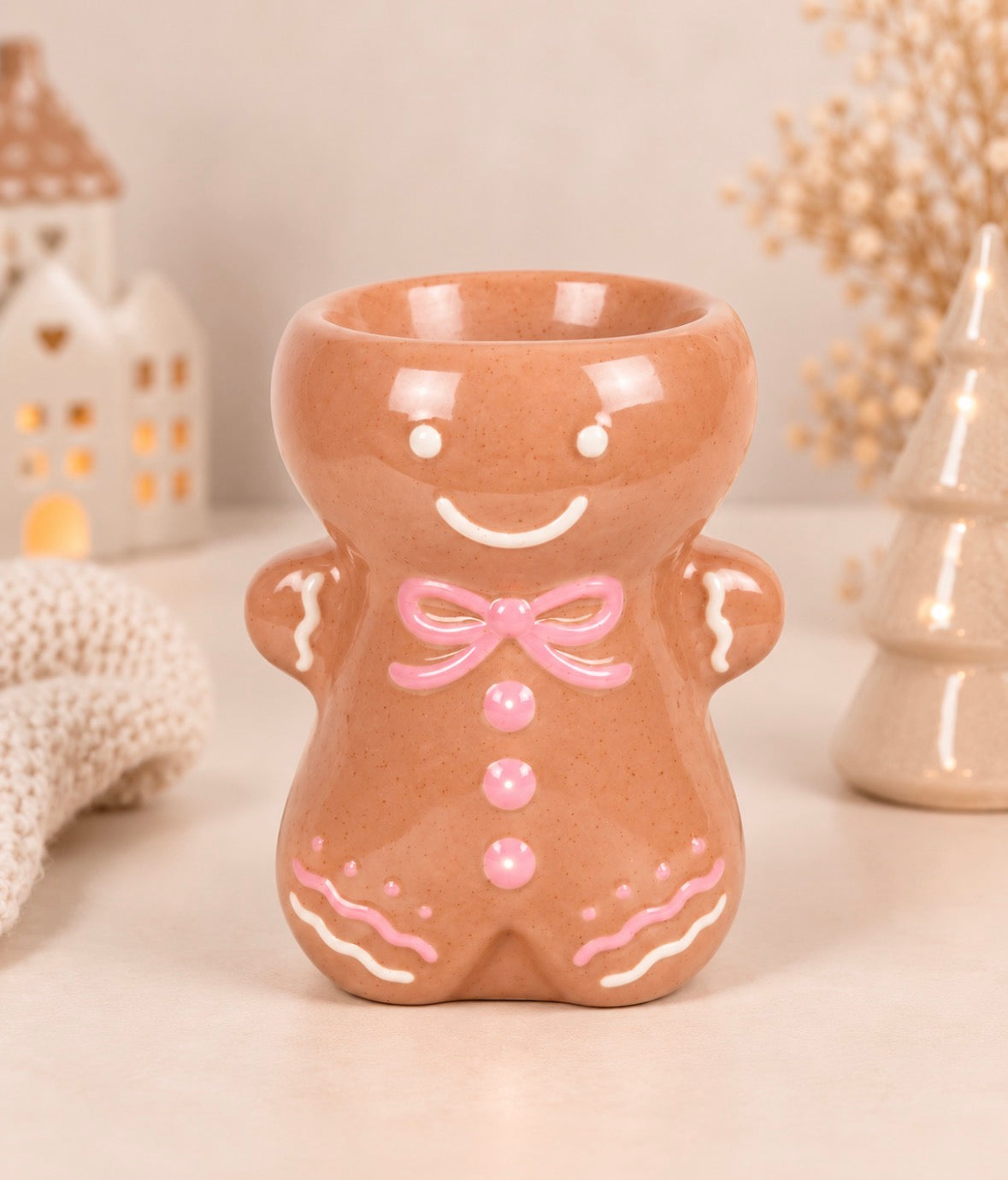 Waxmelt oliebrander Gingerbread – Roze
