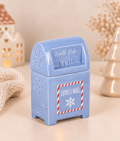 Waxmelt oliebrander North Pole Mail – Lichtblauw