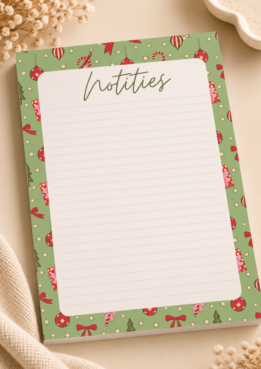 Kerstplanner en notitieblok – Breng sfeer in je planning