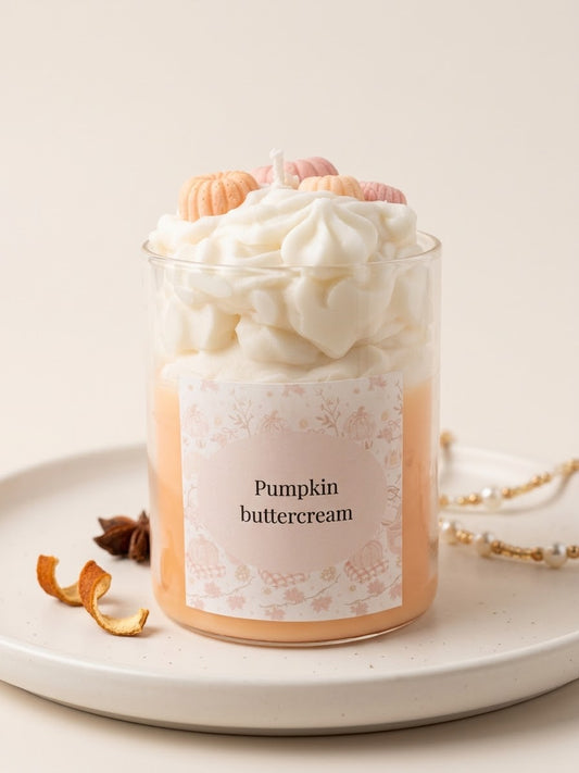Pumpkin buttercream geurkaars